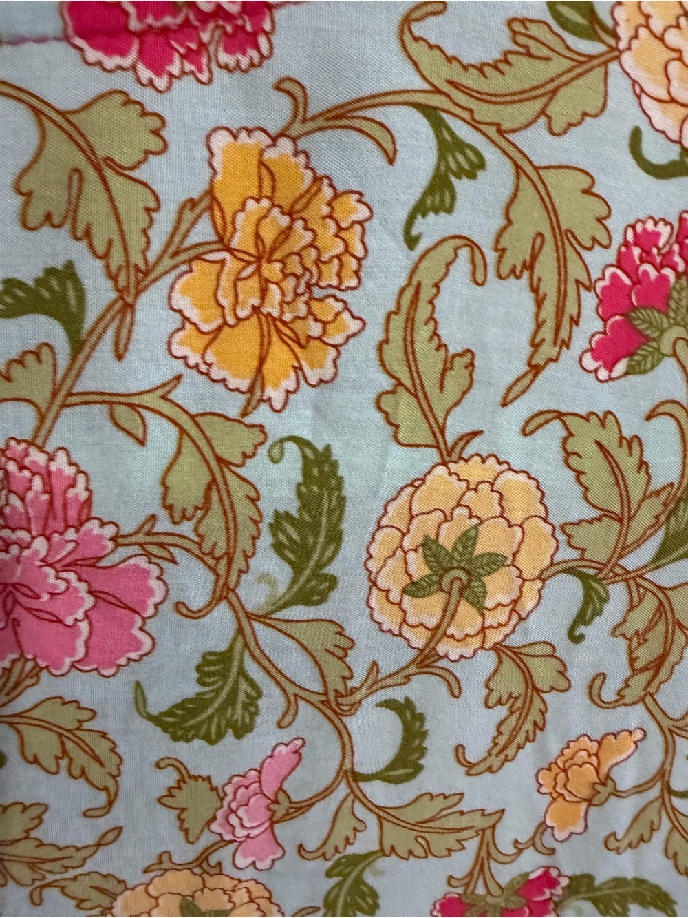 Floral Pink & Aqua Decorative Kimono nwot. - Picture 7 of 10